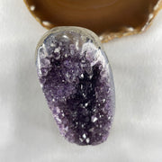 Natural Amethyst Rough Irregular Shaped  Display 633.7g 53.2 by 98.1 by 94.2mm - Huangs Jadeite and Jewelry Pte Ltd