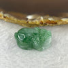 Type A Blueish Green Jadeite Pixiu Pendent A货蓝绿色翡翠貔貅吊坠 10.03g 25.7 by 14.1 by 12.6 mm - Huangs Jadeite and Jewelry Pte Ltd