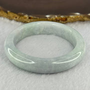 Type A Light Lavender Green Jadeite Bangle 65.05g Internal Diameter 56.4mm 13.3 by 8.8mm (Very Slight Internal Line) - Huangs Jadeite and Jewelry Pte Ltd
