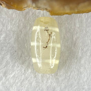 Natural Powerful Tibetan Old Oily Agate 3-Lines Dzi Bead Heavenly Master (Tian Zhu) 三行天诛 3.31g 20.2 by 10.7mm - Huangs Jadeite and Jewelry Pte Ltd