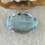 Natural Sky Blue Topaz Oval Shape 14.46ct 18.6 by 13.1 by 7.6mm - Huangs Jadeite and Jewelry Pte Ltd