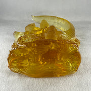 Liuli Yellow Guan Yin Display 2,012.9g 144.0 by 80.0 by 250.0mm - Huangs Jadeite and Jewelry Pte Ltd