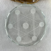 Natural Green Aventurine 20.8mm with Yellow Liuli 29.5mm 7 Sphere Balls Set with 7 Star Base Display 332.9g 100.8 by 40.5mm - Huangs Jadeite and Jewelry Pte Ltd