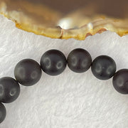 Natural Iron Blood King Amber Beads Bracelet 天然铁血王琥珀手链 8.98g 16.5cm 9.1mm 21 Beads - Huangs Jadeite and Jewelry Pte Ltd