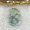 Type A Lavender Blueish Green Yellow Jadeite Scenary Shan Shui 山水 Pendant 5.53g 32.2 by 19.4 by 4.3mm - Huangs Jadeite and Jewelry Pte Ltd