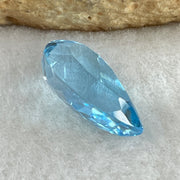 Natural Sky Blue Topaz Teardrop Shape 7.86ct 15.9 by 9.4 by 6.7mm - Huangs Jadeite and Jewelry Pte Ltd