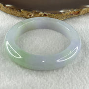 Natural Type A Jelly Lavender with Green Jadeite Bangle 57.88g Inner Diameter 51.3mm 11.4 by 10.5mm (Close to Perfect) - Huangs Jadeite and Jewelry Pte Ltd
