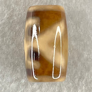 Natural Powerful Tibetan Old Oily Agate Patina Guiren Tairen Human Dzi Bead Totem Amulet Heavenly Master (Tian Zhu) 贵人天诛 4.77g 20.3 by 11.7mm - Huangs Jadeite and Jewelry Pte Ltd