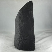 Natural Triangular Shape Amethyst Cave with Wooden Display 4,756.5g 200.0 by 170.0 by 295.0mm - Huangs Jadeite and Jewelry Pte Ltd