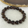 Natural Auralite Crystal Bracelet 极光手链 45.85g 12.4 mm 18 Beads - Huangs Jadeite and Jewelry Pte Ltd