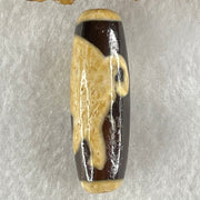 Natural Powerful Tibetan Old Oily Agate Pig Dzi Bead Heavenly Master (Tian Zhu) 猪天珠 9.38g 38.4 by 12.6mm - Huangs Jadeite and Jewelry Pte Ltd