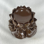 Good Grade Natural Labradorite Sphere Ball with Wooden Stand 952.9g 82.0 by 77.5 by 135.0mm - Huangs Jadeite and Jewelry Pte Ltd