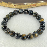 Good Grade Natural Petersite Beads Bracelet 21.95g 16cm 9.4mm 21 Beads - Huangs Jadeite and Jewelry Pte Ltd