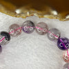 Above Average Grade Natural Super 7 Crystal Beads Bracelet 天然超级七水晶珠手链 48.39g 19cm 12.5mm 17 Beads - Huangs Jadeite and Jewelry Pte Ltd