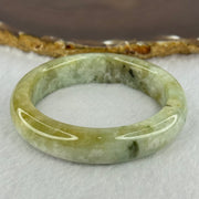 Type A Yellowish Green with Light Blueish Green Jadeite Bangle 67.97g Internal Diameter 54.1mm 14.3 by 9.0mm - Huangs Jadeite and Jewelry Pte Ltd