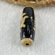 Natural Powerful Tibetan Old Oily Agate Phoenix Dzi Bead Heavenly Master (Tian Zhu) 凤凰天珠 9.57g 39.0 by 12.6mm - Huangs Jadeite and Jewelry Pte Ltd