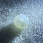 Type A Semi Icy Light Lavender With Wuji Grey Jadeite Ping An Kou Charm/Pendant 2.06g 12.7 by 6.1mm - Huangs Jadeite and Jewelry Pte Ltd