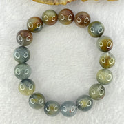 Good Grade Natural Blue Rutilated Quartz Bracelet 43.79g 18cm 12.6mm 17 Beads - Huangs Jadeite and Jewelry Pte Ltd