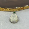 Natural Agate Hulu Silver Pendent 10.34g 26.9 by 16.6 by 9.0mm - Huangs Jadeite and Jewelry Pte Ltd