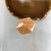 Natural Orange Calcite Quartz Tower Display 184.57g 121.2 by 31.6 by 28.1mm - Huangs Jadeite and Jewelry Pte Ltd