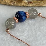 Natural-Labradorite-with-Blue-Tiger-Eyes-Quartz-Beads-Necklace-6.92g-42cm-10.4mm-1-Bead-9.7mm-2-Beads-Huangs-Jadeite-and-Jewelry-Pte-Ltd