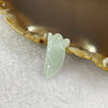 Type A Light Green Jadeite Cicada 22.2 by 12.2 by 6.0 mm 2.20g - Huangs Jadeite and Jewelry Pte Ltd