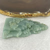 Type A Blueish Green Jadeite Shan Shui Display 62.0g 69.5 by 41.4 by 12.6mm - Huangs Jadeite and Jewelry Pte Ltd