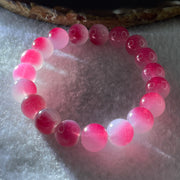 Dyed Agate Faceted Beads Bracelet 26.26g 15cm 10.6mm 19Beads - Huangs Jadeite and Jewelry Pte Ltd