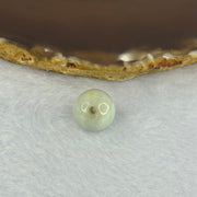 Type A Sky Blue with Yellow Jadeite Bead for Bracelet/Necklace/Earrings/Ring 4.15g 13.6mm - Huangs Jadeite and Jewelry Pte Ltd