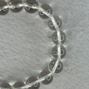Natural Clear Quartz Bracelet 天然白水晶手链 30.62g 17cm 10.6mm 19 Beads - Huangs Jadeite and Jewelry Pte Ltd
