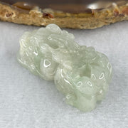 Special Natural Type A Light Green Jadeite Male Pixiu Pendant 20.74g 40.7 by 19.9 by 12.4mm - Huangs Jadeite and Jewelry Pte Ltd