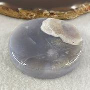 Natural Purple Flower Agate Full Round Bangle Set | (96.78g | 54.9mm ID | 12.2 x 10.0mm | Close to Perfect | Royal Blooming Grace & Spiritual Elevation Anchor, Feng Shui Blessing & Sovereign Fu Zhuo Stacking Bangle Set) - Huangs Jadeite and Jewelry Pte Ltd