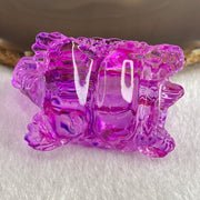 Natural Pink Liuli Dragon Turtle Display 67.56g 60.9 by 37.5 by 36.5mm - Huangs Jadeite and Jewelry Pte Ltd