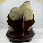 Natural Uruguay Amethyst Double Wealth Pot Cave Display with Wooden Stand 天然乌拉圭紫水晶洞摆件带木架 8,460.3g 260.0 by 300.0 by Heigh 300.0mm - Huangs Jadeite and Jewelry Pte Ltd