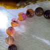 Natural Auralite 23 Bracelet 天然极光23手链 40.02g 18cm 11.9mm 18 Beads - Huangs Jadeite and Jewelry Pte Ltd