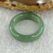Type A Natural Green Jadeite Ring 3.39g 5.9 by 3.3mm US 7 HK 15.3 (Close to Perfect) - Huangs Jadeite and Jewelry Pte Ltd
