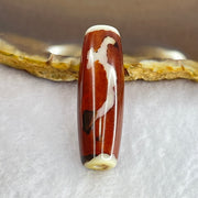 Natural Powerful Tibetan Old Oily Agate Ruyi Dzi Bead Heavenly Master (Tian Zhu) 如意天珠 8.68g 37.8 by 12.0mm - Huangs Jadeite and Jewelry Pte Ltd