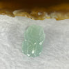 Type A Sky Blue Jadeite Pixiu Pendent A货天空蓝色翡翠貔貅牌  9.56g 22.0 by 14.6 by 14.6 mm - Huangs Jadeite and Jewelry Pte Ltd