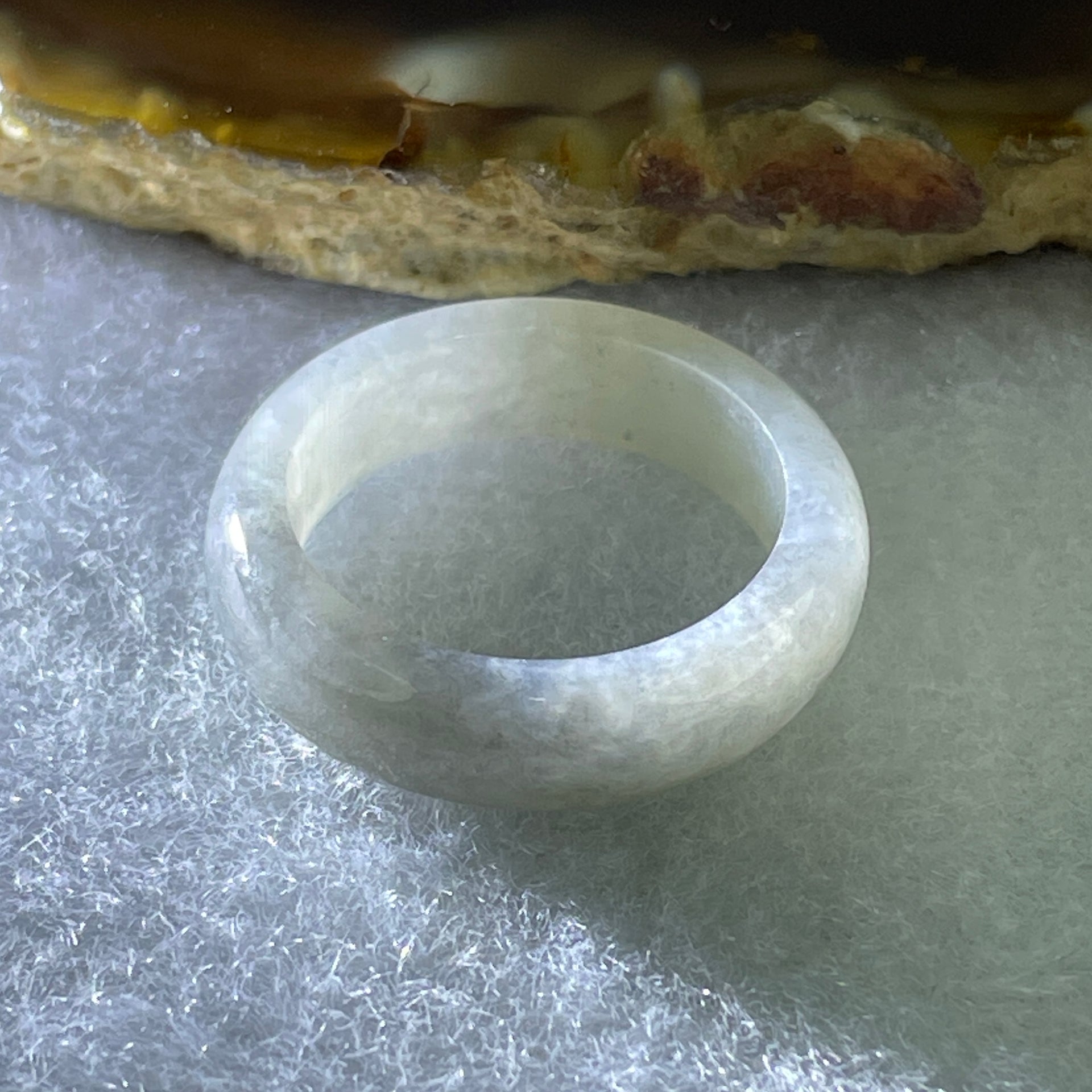 Natural-Type-A-Light-Wuji-Grey-Jadeite-Ring-3.07g-5.6-by-3.2mm-US-6.8-Hk15-(Close-to-Perfect)