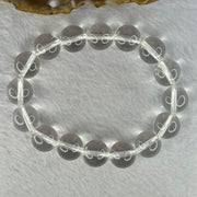 Natural Clear Quartz Beads Bracelet 天然白水晶手链 45.88g 17.5cm 12.9mm 16 Beads - Huangs Jadeite and Jewelry Pte Ltd