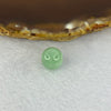 Type A Apple Green Jadeite Bead for Bracelet/Necklace/Earrings/ Ring 2.27g 11.2mm - Huangs Jadeite and Jewelry Pte Ltd