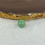 Type A Green Jadeite Bead for Bracelet/Necklace/Earrings/Ring 
2.35g 11.2mm - Huangs Jadeite and Jewelry Pte Ltd