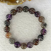 Natural Auralite Crystal Bracelet 极光手链 35.43g 11.4 mm 18 Beads - Huangs Jadeite and Jewelry Pte Ltd