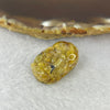 Above Average Grade Natural Golden Rutilated Quartz Pixiu Charm for Bracelet 天然金发水晶貔貅 7.82g 24.5 by 16.7 by 11.3mm - Huangs Jadeite and Jewelry Pte Ltd