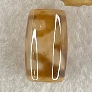 Natural Powerful Tibetan Old Oily Agate Patina Guiren Tairen Human Dzi Bead Totem Amulet Heavenly Master (Tian Zhu) 贵人天诛 4.77g 19.6 by 11.6mm - Huangs Jadeite and Jewelry Pte Ltd