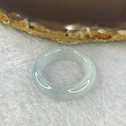 Type A Semi Icy Light Purple with Light Green Jadeite Ring 6.55g 7.4 by 4.8 mm US 10.5/ HK 23.5 (Perfect) - Huangs Jadeite and Jewelry Pte Ltd