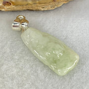 Type A Light Green Jadeite Hulu Pendant 2.45g 24.3 by 11.1 by 4.8mm - Huangs Jadeite and Jewelry Pte Ltd