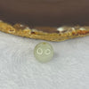 Type A Jelly Light Green with Brown Patches Jadeite Bead for Bracelet/Necklace/Earrings/Ring 4.03g 13.3mm - Huangs Jadeite and Jewelry Pte Ltd