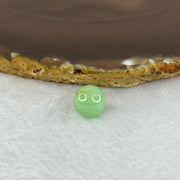 Type A Apple Green Jadeite Bead for Bracelet/Necklace/Earrings/ Ring 2.46g 11.4mm - Huangs Jadeite and Jewelry Pte Ltd