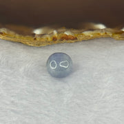 Type A Intense Lavender Jadeite Bead for Bracelet/Necklace/Earrings/Rings 3.86g 13.2mm - Huangs Jadeite and Jewelry Pte Ltd